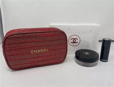 chanel gift makeup|Chanel tweed gift set 2022.